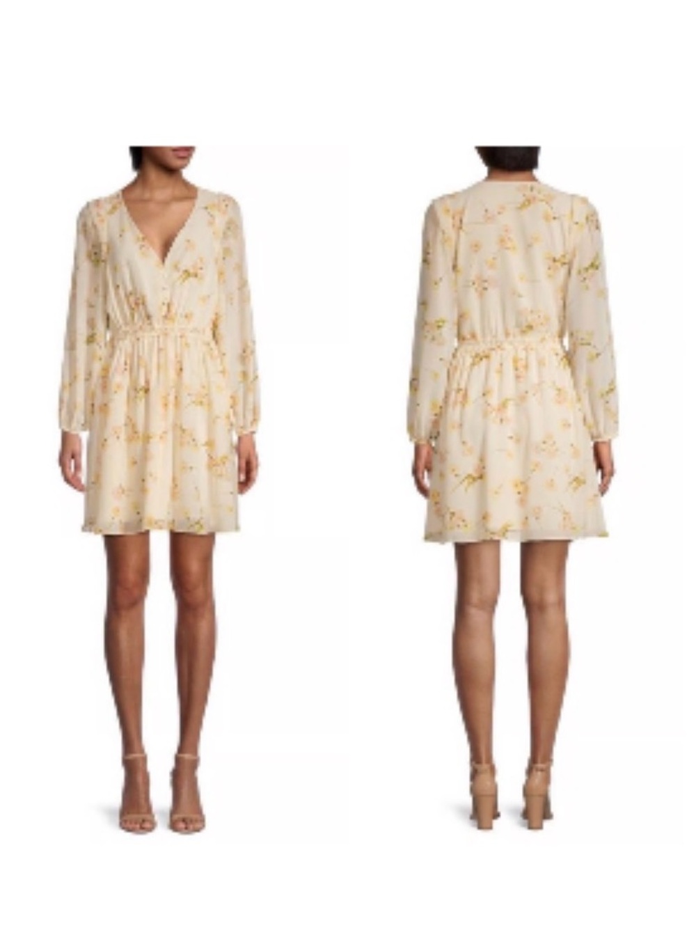 Madewell Cate Carnation Color way Mini Dress with Floral Print